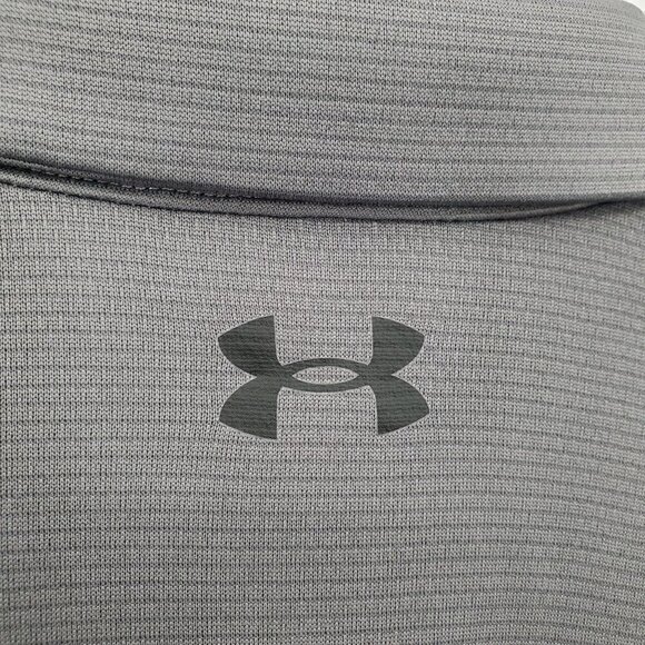Under Armour Graphite Tech Polo Tee Shirt Top Men Size Medium NWT Athletic - Picture 10 of 15